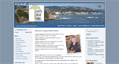 Desktop Screenshot of lagunabeachbooks.com